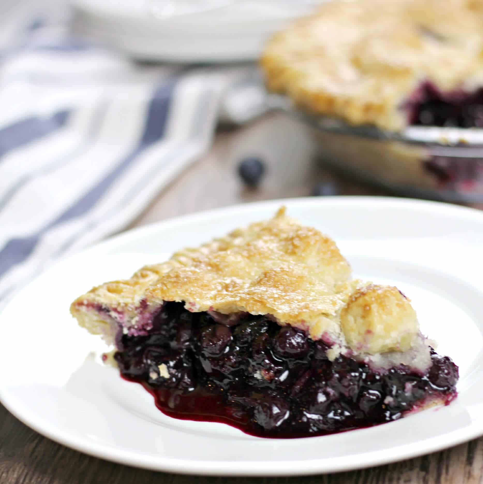 Homemade Blueberry Pie - Just Like Grandma Made!